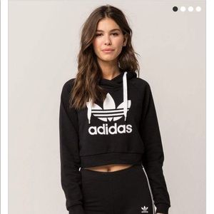 Adidas crop sweater
